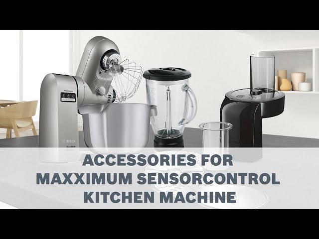 MaxxiMUM SensorControl Kitchen Machines - Accessories User Guide