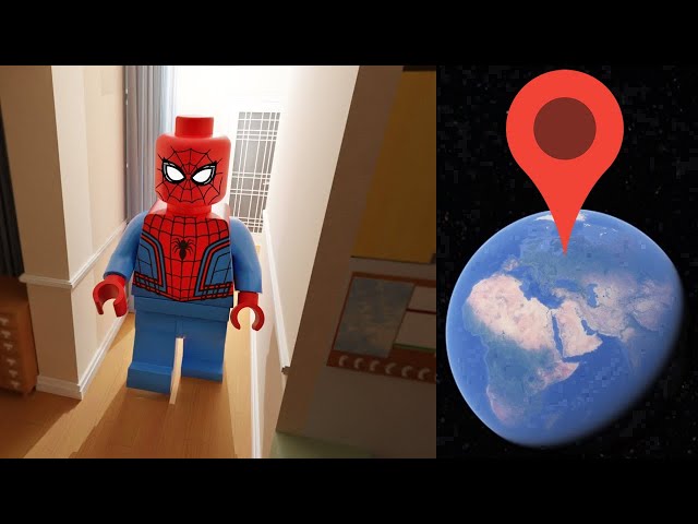 LEGO Breaks into Your House on Google Earth!