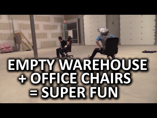Chair Racing - Super Fun Warehouse Extravaganza
