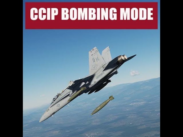 DCS: F/A-18C Hornet CCIP Bombing Lesson Recording