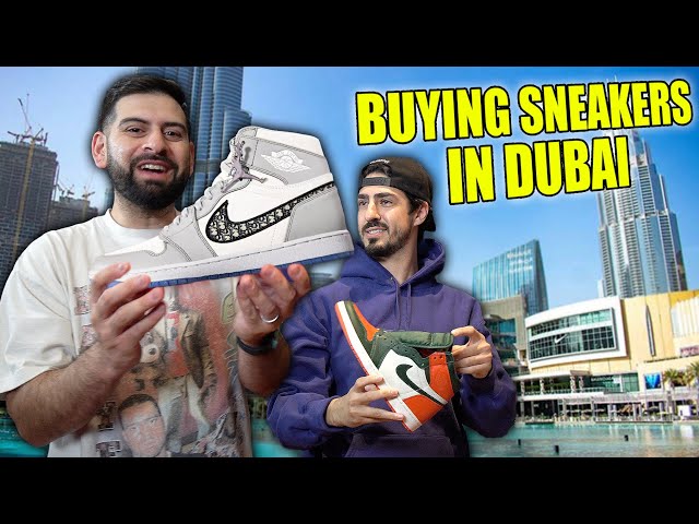 SNEAKER CASH OUT IN DUBAI AT WORLDS BIGGEST MALL!! *SHOPPING AT EVERY SNEAKER STORE IN DUBAI*