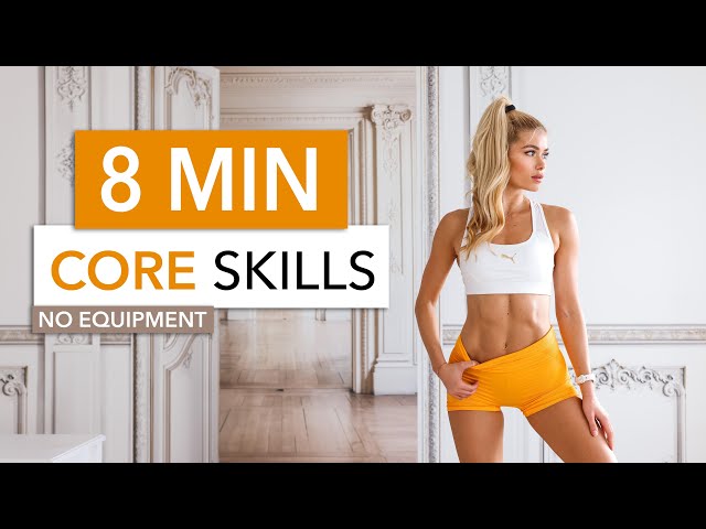 8 MIN CORE SKILLS - not the classic ab workout, very intense I Pamela Reif
