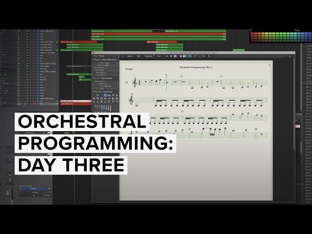 Orchestral Programming: Day Three
