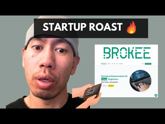 🔥 Product Marketing Manager Roasts Startup Website (ft. Brokee)