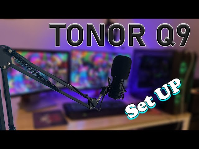 Tonor Q9 : Test et Réglage de mon nouveau Micro !!!