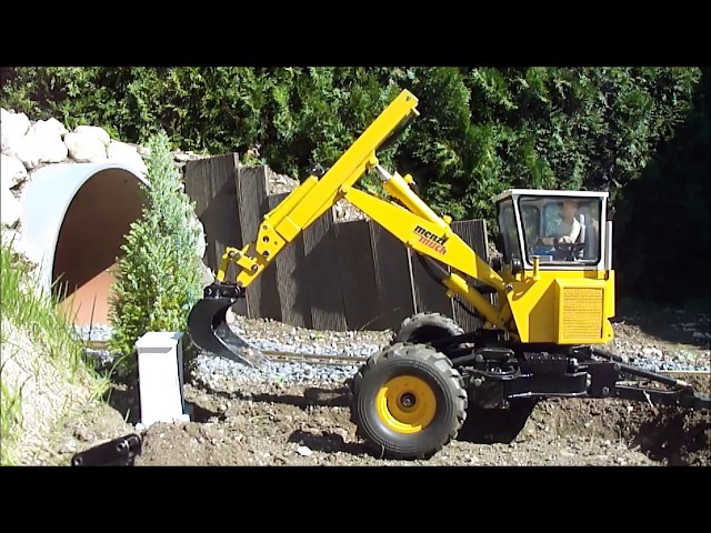 Menzi 5000 1:15 Trenching and electric installation