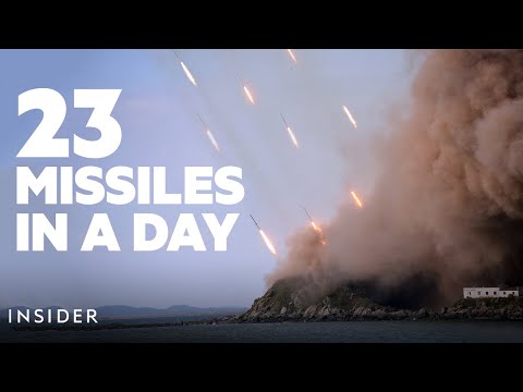 North Korea Fires The Most Missiles In A Day | Insider News