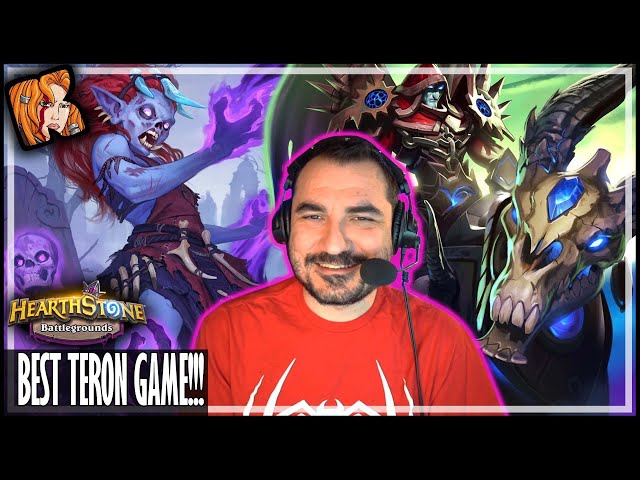 TERON IS MASTER OF THE UNDEAD! - Hearthstone Battlegrounds Duos