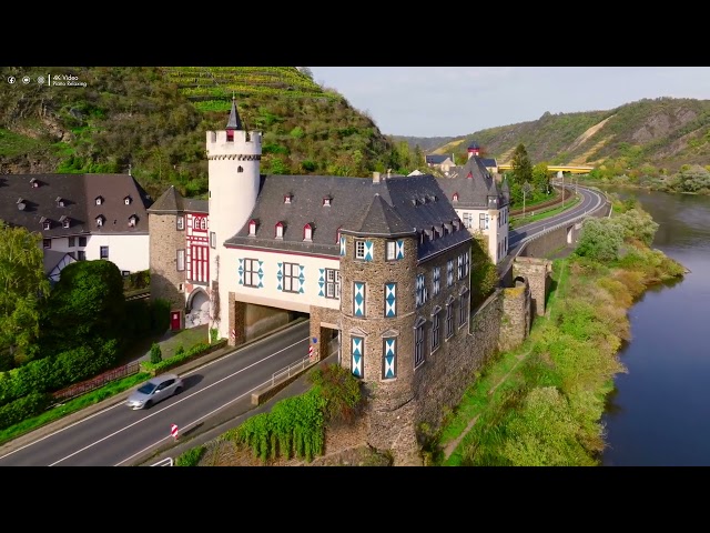 FLYING OVER GERMANY  (4K UHD) - Relaxing Music Along With Beautiful Nature Videos - 4K Video HD