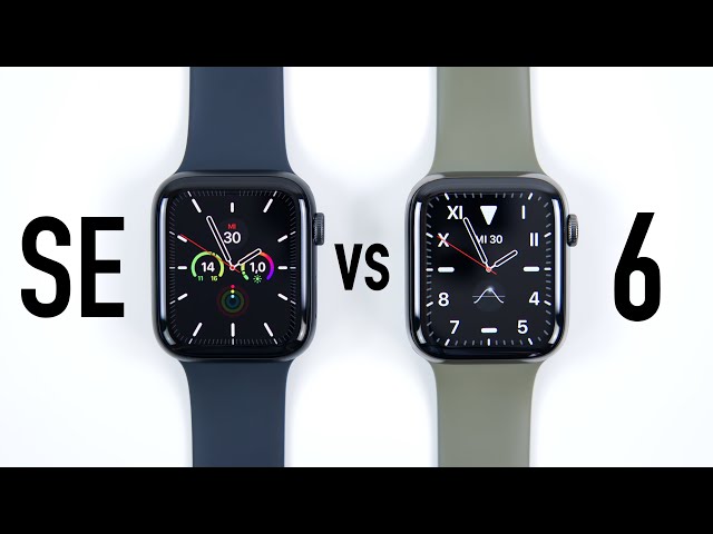 Apple Watch SE vs Series 6 Vergleich | Das sind die Unterschiede!