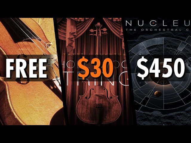 FREE vs $30 vs $450 Orchestra VST - 6 Sample Libraries Comparison