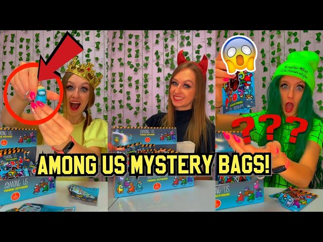 [ASMR] Unboxing an Entire Case of Among Us Mystery Figures!!🤫✨*RARE IMPOSTER FINDS!!*🤭 RhiaOfficial♡