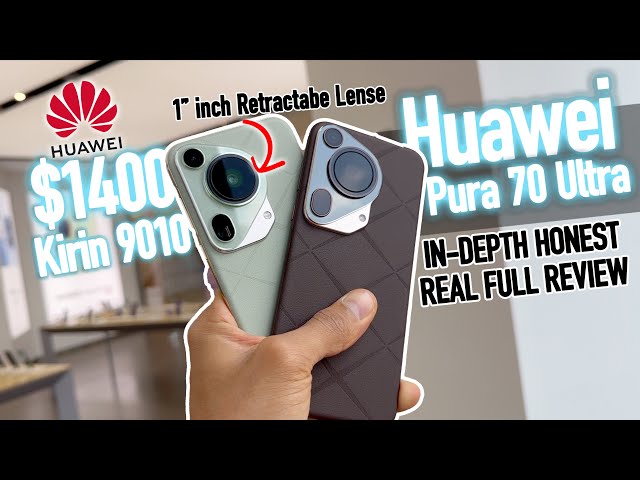 Huawei Pura 70 Ultra Full Review with Pro & Ultra : It's a Satellite Flagship Smartphone of 2024 !