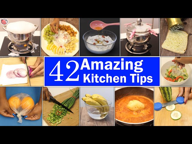 42 Amazing Kitchen Tips & Hacks  Useful Cleaning #Kitchen #Hacks #Hetalsart