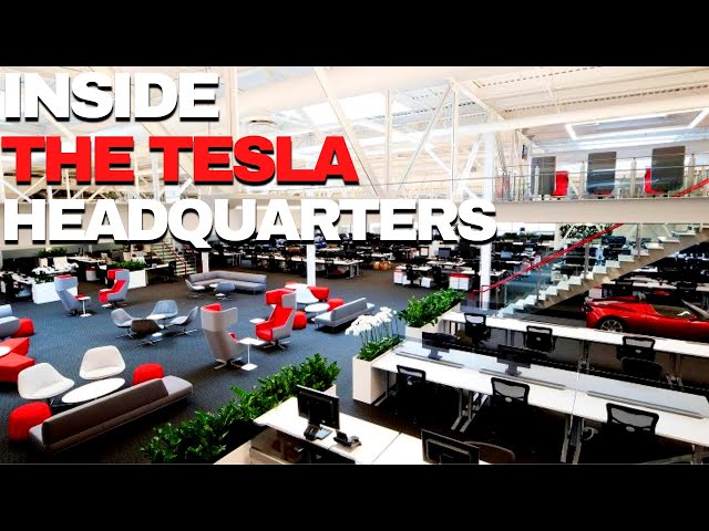 Inside Tesla's Insane NEW Headquarters