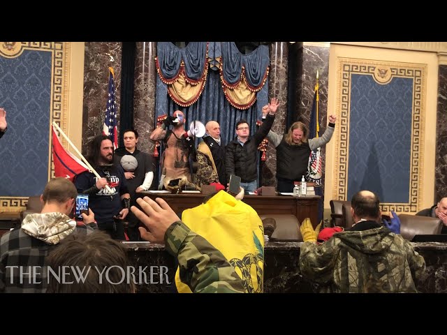 A Reporter’s Footage from Inside the Capitol Siege | The New Yorker
