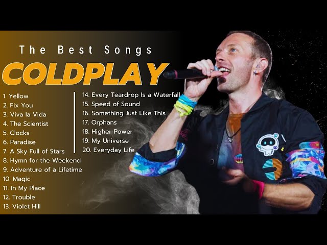C.O.L.D.P.L.A.Y ~ Greatest Hits 2024 Collection ~ Top 15 Hits Playlist Of All Time