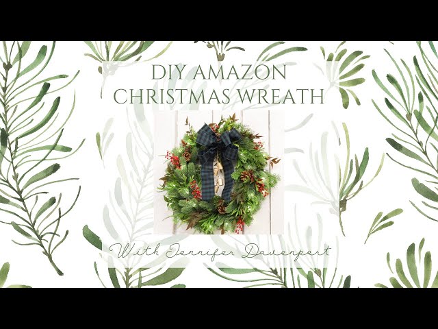 DIY Christmas Wreath | Christmas Decor 2021
