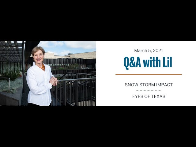 March Q&A with Dean Lil Mills | March 5, 2021 | McCombs School of Business