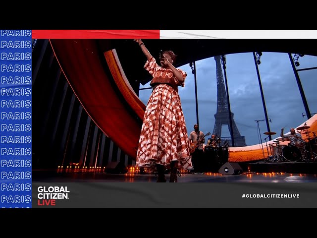 Angélique Kidjo Performs New Activism Anthem "Mother Nature" in Paris | Global Citizen Live