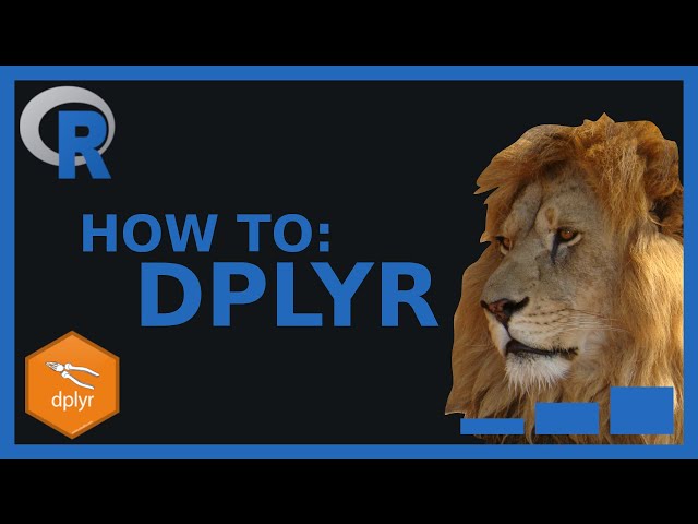 dplyr tutorial | A quick guide to using dplyr in the wild