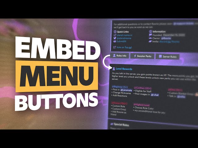 How to Make Embedded Buttons That Reveal Messages on Discord