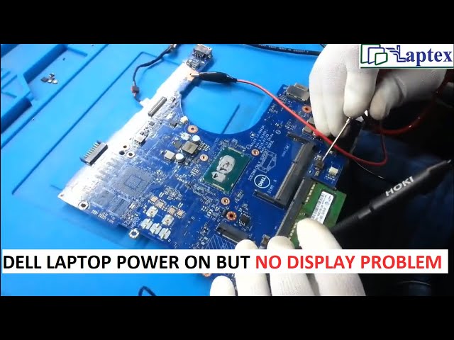 Dell 15 Laptop Power On But No display in Hindi| PLTRST signal missing | Laptop Repair Course|Laptex
