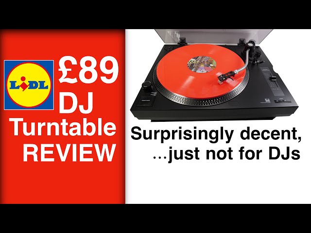 £89 Dual ‘DJ Turntable’ from LIDL - Full REVIEW