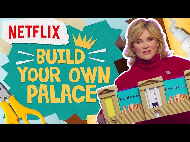 '90s Icon Anthea Turner Builds Buckingham Palace | The Crown | Netflix