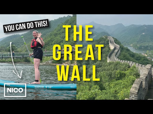I can't believe you can do THIS at The Great Wall of China! (含中文字幕)