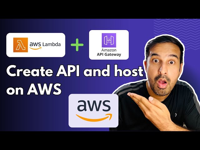 Create an API and host on AWS 🤩 | AWS Lambda & AWS API Gateway | AWS Tutorial 🔥 #awstraining
