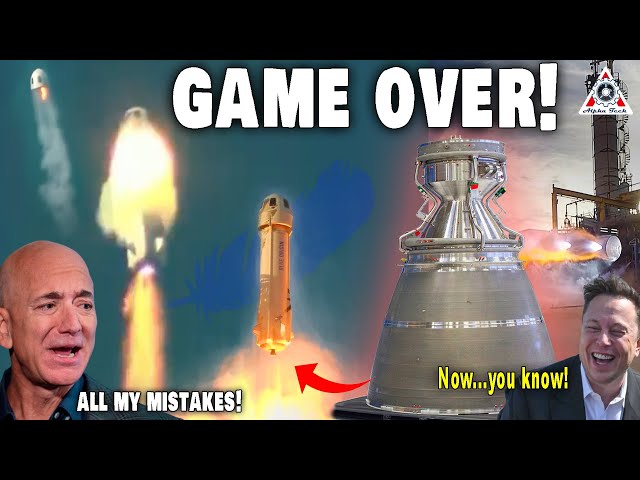 Blue Origin's Engines completely FAIL! NO way to BEAT SpaceX...