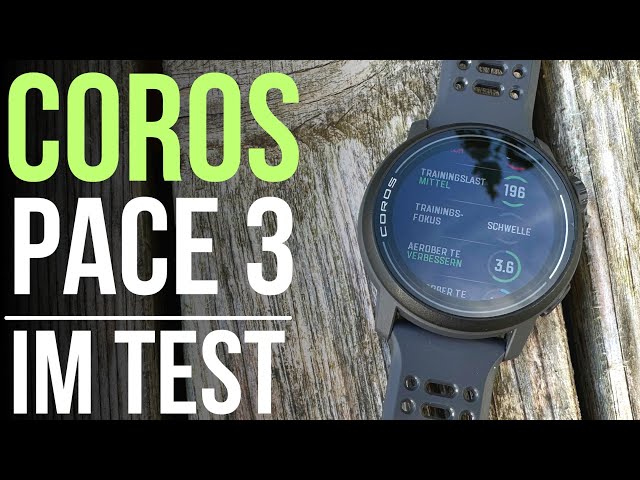 Coros Pace 3 Test : The sports watch for beginners under 250 euros?