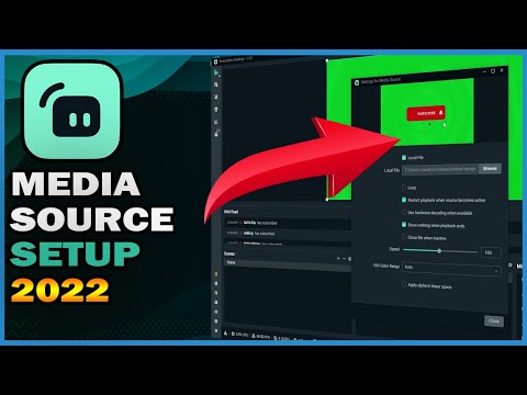 How to use media source in Streamlabs  | Beginners Guide (2022)