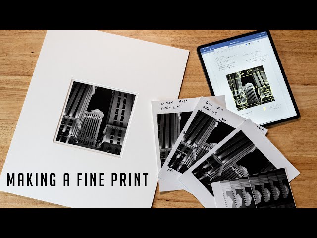 Darkroom Printing and Print Giveaway!