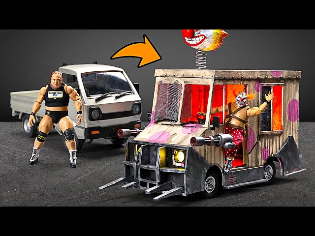 I Made Sweet Tooth And His Ice Cream Truck From Twisted Metal And They're Awesome! 🤡🚚