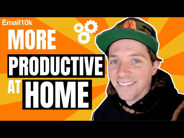 Productivity Habits to STOP Procrastinating when Working from Home