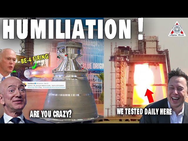 ULA & Blue Origin HUGE UPDATE on BE-4 on social media but it's EMBARRASSING compared to SpaceX...