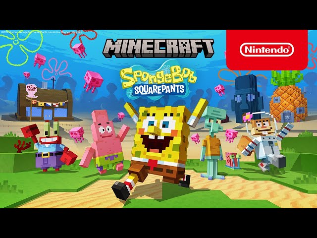 Minecraft x SpongeBob DLC - Official Trailer - Nintendo Switch
