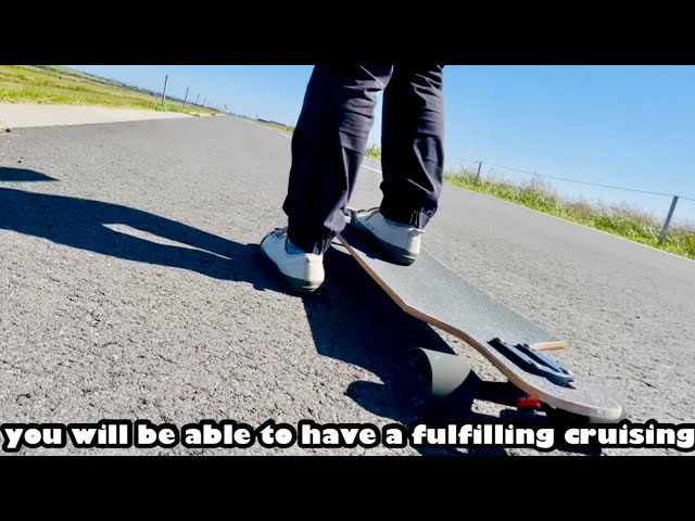 How to ride for longboard cruising