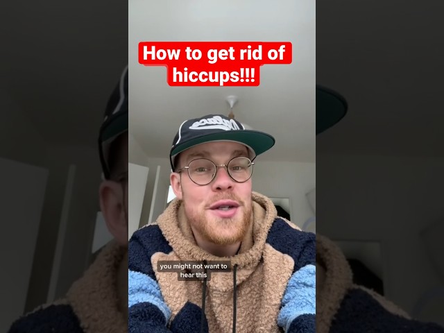 The wildest cure for hiccups that works every time