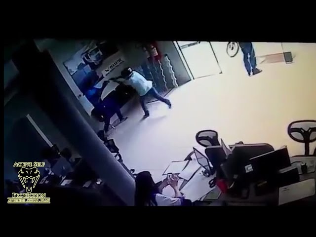 Security Guard Has Deadly Gunfight With Two Armed Robbers