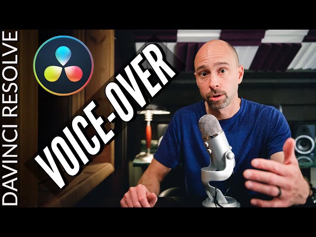 Voice-Over in Davinci Resolve | Record Directly into Resolve