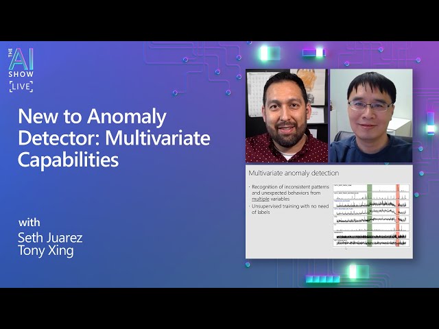 New to Anomaly Detector: Multivariate Capabilities