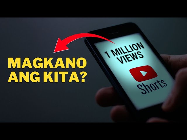 Magkano Ang Kita sa Youtube Shorts Na May 1 MILLION Views?
