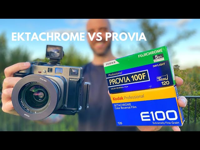 Ektachrome E100 Vs Provia 100F | 120 Slide Film | Mamiya 7