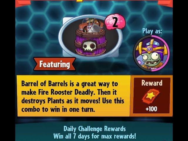 Puzzle Party | Daily Challenge Day 2 | 21 November 2023 | PVZ Heroes