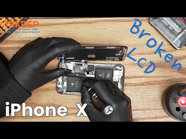 iPhone X Broken LCD Replacement! Repair Guide ￼