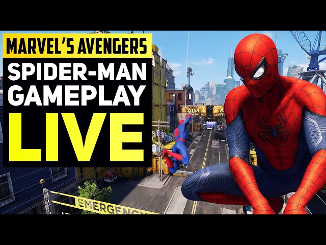 Spider-Man GAMEPLAY First Look | Marvel's Avengers New Update & Raid