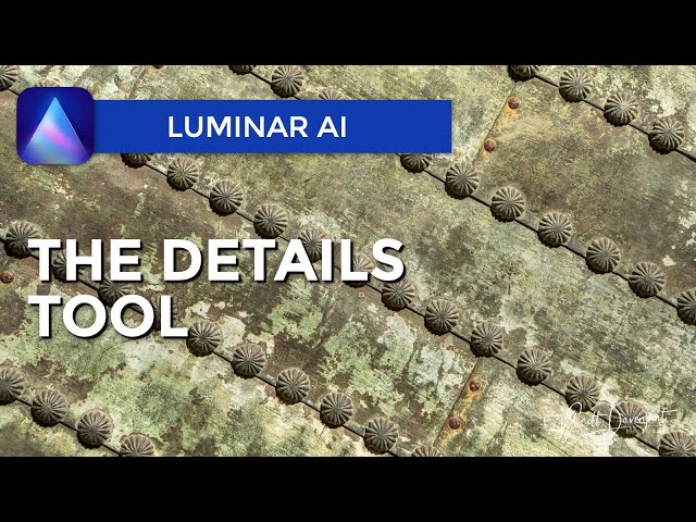 The Details Tool - Luminar AI